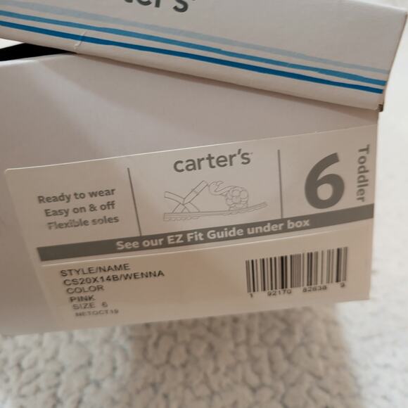 NEW Carter's Unisex Wenna Rain Boot  PINK SIZE  6 M US Big Kid - Picture 5 of 5